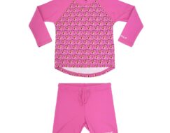 Animal Print UV sett  FLAMINGO/FLAMINGO