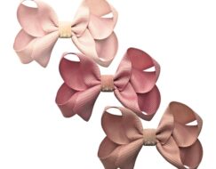 Milledeux Gavepakke m/3 stk dobbel-sløyfespenne