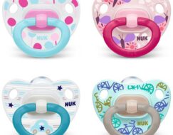NUK Smokk Silikon Happy Days 6-18 mnd