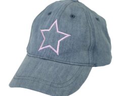 Soft Denim Caps MID WASH/AZALEA