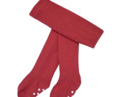 Solid Strømpebukse Antiskli RHUBARB