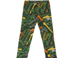 Tights Arrow Print DRK PINE